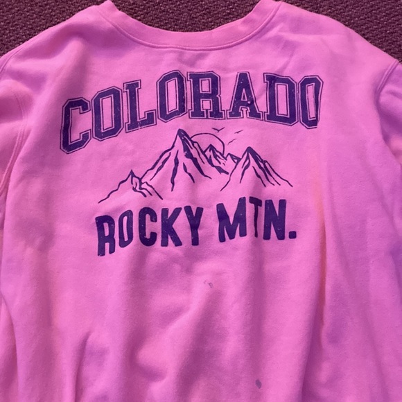 Pink women’s crewneck - Picture 2 of 2